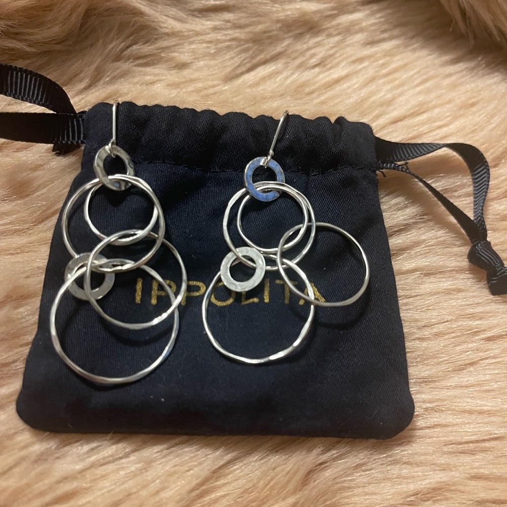 Hammered Jet Set Earrings
925 SILVER